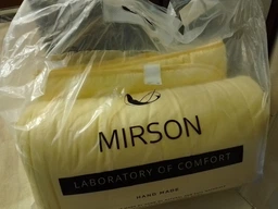 Одеяло MirSon зимнее Полуторный 140x205 см Шерстяное Супер Теплое №1641 Eco Light Krem (2200002653220)