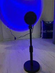 Светильник проекционный Sunset Lamp RGB с пультом на штативе USB проектор атмосферная лампа разноцветная фото от покупателей 10