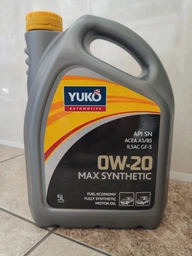 Масло YUKO MAX SYNTHETIC 5W-30 SAE API SN 1л, арт.смаз243 фото от покупателей 4