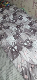 Ковдра Руно зимова двоспальна 172x205 см антиалергенне волокно Grey Cat (Р316.52СЛУ_Grey Cat)