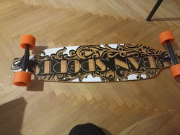Лонгборд Бордволкінг Boardwalking з канадського клена SP-Sport SK-907 Чорний-червоний