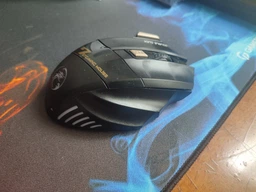 Беспроводная игровая мышка iMice X7 5500dpi тихая с выступами RGB Red (358227) фото от покупателей 11