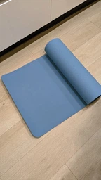Коврик для йоги и фитнеса TECOFIT TPE 183x 61 x 0.6 см Blue (TOP18074471) фото от покупателей 9