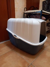 Туалет-бокс для котів з фільтром MPS KOMODA BLUE (синій) 54*39*40 см фото від покупців 8