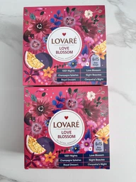 Чорний чай Lovare Love Blossom Розквіт Любові в пакетиках 90шт фото от покупателей 4