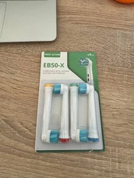 Насадки Cross Action EB50-X для Oral B электрощетки орал би сменные 4 шт набор фото от покупателей 2