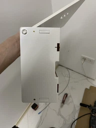 Полка для роутера Wi-Fi коробка 40*20*10 см Белая фото от покупателей 19
