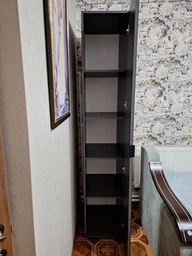 Шафа Doros Гелар Графіт з Дзеркалом 39х49.5х203.4 см фото від покупців 1