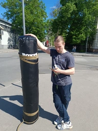 Мешок боксерский Boxer кирза 160 см Черный (1002-002K)