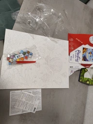 Набор для росписи по номерам Ideyka Магический полет 40x50 см (KHO6332)