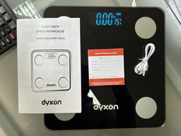 Смарт-весы DYXON MEGASCALES 200 со встроенным аккумулятором Black фото от покупателей 7