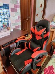 Крісло геймерське Virgo Black фото від покупців 4