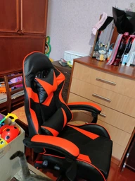 Крісло геймерське Virgo Black фото від покупців 9