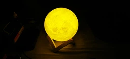 Бездротова лампа дитячий Нічник Місяць 3D AVVS tech Moon Lamp G-7 original фото від покупців 6