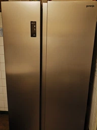 Gorenje Холодильник SBS 179х67х92см, 2 двері, 356( 191)л, А++, NF+, Інв. , зона св-ті, зовн. диспл, матовий сірий фото от покупателей 7