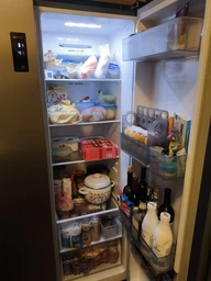 Gorenje Холодильник SBS 179х67х92см, 2 двері, 356( 191)л, А++, NF+, Інв. , зона св-ті, зовн. диспл, матовий сірий фото от покупателей 2