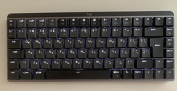 Клавіатура бездротова Logitech MX Mechanical Mini Minimalist Graphite (920-010780)