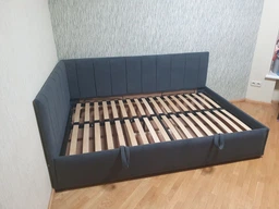 Кровать-диван BacardiDesign с подъемным механизмом каркас металл 120x190 серый