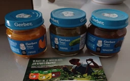 Дитяче пюре Gerber Чорнослив з 6 місяців 80 г (7613033513978) фото від покупців 9