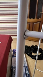 Полка стеллаж напольный Fold Clothes над стиральной машиной количество полок 3 шт Белая фото от покупателей 2