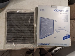 Фильтр салона Aveo III 1.6; Konner (KCF-7122-C) угольный (93732532)