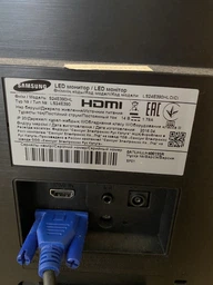 Блок питания для монитор Samsung 14V 3A 42W 6.5x4.4 мм + кабель питания фото от покупателей 5