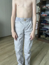 Брюки на резинке джинсовые для мальчика 110 см горчичные SmileTime Fashion (SK31-01) фото от покупателей 4