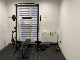 Силовые стойки под штангу со страховкой и турником Hardcore GYM (А543-С) Серые фото от покупателей 2