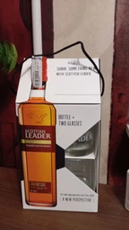 Виски Scottish Leader 3 года выдержки 0.7 л 40% + 2 бокала (4820196540069) фото от покупателей 1