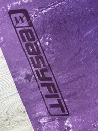 Професійний спортивний нековзний килимок каремат для йоги та фітнесу EasyFit PER Premium Mat EF-1930-1-B 183х61х0.8 см салатовий фото від покупців 11
