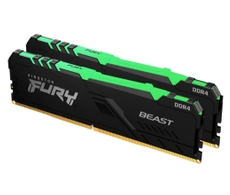 Оперативная память Kingston Fury DDR4-3200 16384MB PC4-25600 (Kit of 2x8192) Beast RGB 1Rx8 Black (KF432C16BB2AK2/16) фото от покупателей 14