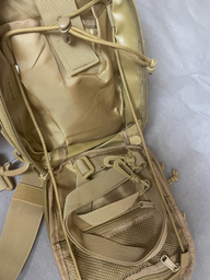Тактическая сумка наплечная Silver Knight мод 8025 койот
