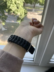 Ремінець Ocean Band для Xiaomi Mi Band 7/6/5/4/3 Синій / Deep navy фото від покупців 1