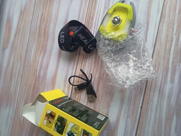 Аккумуляторный туристический аварийный фонарик брелок 3в1, с USB-зарядкой, магнитном и карабином CB-2209 Желтый фото от покупателей 17