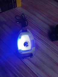 Аккумуляторный туристический аварийный фонарик брелок 3в1, с USB-зарядкой, магнитном и карабином CB-2209 Желтый фото от покупателей 15