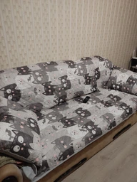 Покрывало Руно с ультразвуковой стежкой 150х212 см Полуторный Grey Cat двустороннее (Р360.52_Grey Cat)