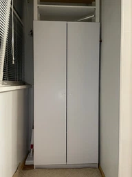 Шафа для одягу Doros Promo з полицями Кашемір 2 ДСП 90х48х204 см (80737670) фото від покупців 11