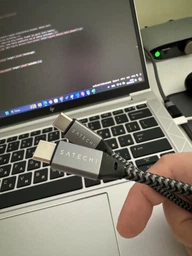 Кабель USB-C to USB-C Satechi 100W Space Gray (25 cm) (ST-TCC10M) фото від покупців 1