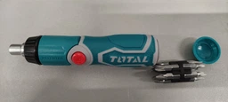 Отвертка Total с реверсом и со сменными насадками 12 шт (TACSD30136) фото от покупателей 2