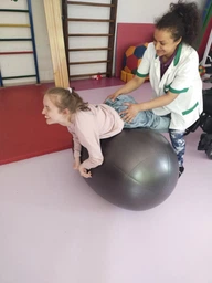 Мяч 65 см овальный EggBall Maxafe синий Ledragomma L 14