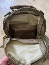 Тактическая сумка ESDY EDC плечевая 7 л Мультикам (11962163) фото от покупателей 1