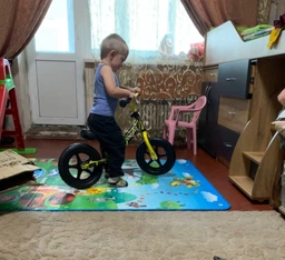 Біговел дитячий Kidwell REBEL Yellow Чорний з жовтим (ROBIREB10A0)