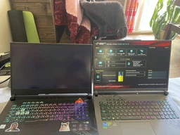 Ноутбук ASUS ROG Strix G18 G814JV-N5167 (90NR0CM1-M00BB0) Eclipse Gray / 18" IPS WUXGA 165 Гц / Intel Core i7-13650HX / RAM 16 ГБ / SSD 1 ТБ / nVidia GeForce 4060, 8 ГБ / фото от покупателей 6