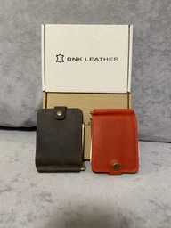 Затиск для грошей DNK Leather DNK Затиск-H дрібниця col.F