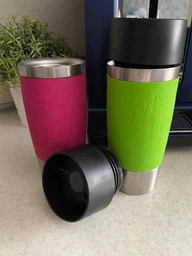 Термокружка Tefal Travel Mug Classic 0.5 л Синяя (N2022110) фото от покупателей 19