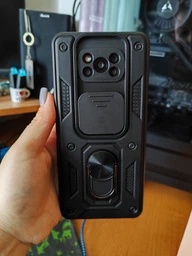 Чохол Epik Camshield Serge Ring ударостійкий на Xiaomi Poco X3 NFC / Poco X3 Pro Зелений