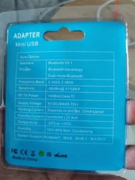 Bluetooth адаптер 5.3 для ПК ноутбука мыши клавиатуры принтеров наушников блютуз адаптер 5.3 Pavlysh DL28 фото от покупателей 2