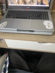 Охолоджуюча підставка для ноутбука OfficePro CP620S Aluminium Silver фото від покупців 9