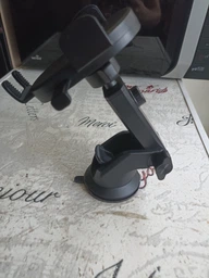 Тримач для телефону автотримач BOROFONE BH93 Grand one-button car holder center console Black (6941991103698) фото від покупців 1