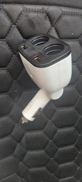 Автомобильное зарядное устройство HOCO Z28 Power ocean cigarette lighter in-car charger with digital display White (6957531091967) фото от покупателей 2